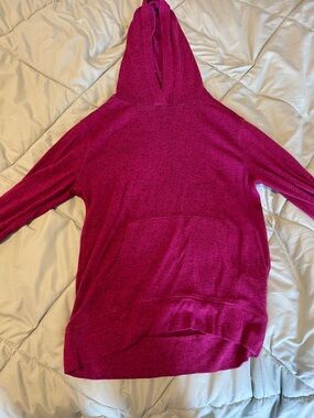 Old Navy Girls Fuchsia Hooded Pullover